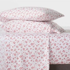 Full Sheet Set Pink Tulip